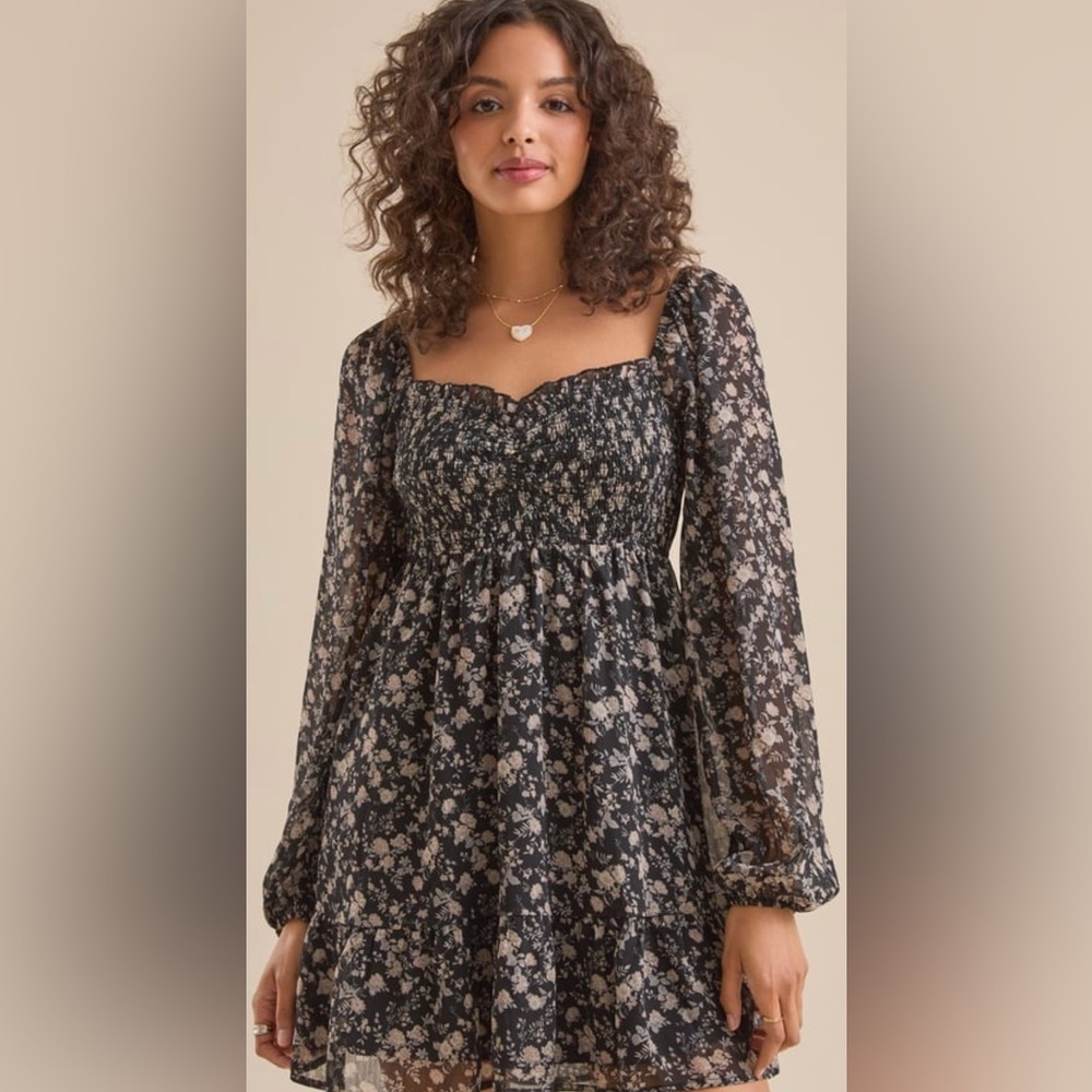 Altar’d State | Brentwood Floral Mini Dress | NWT